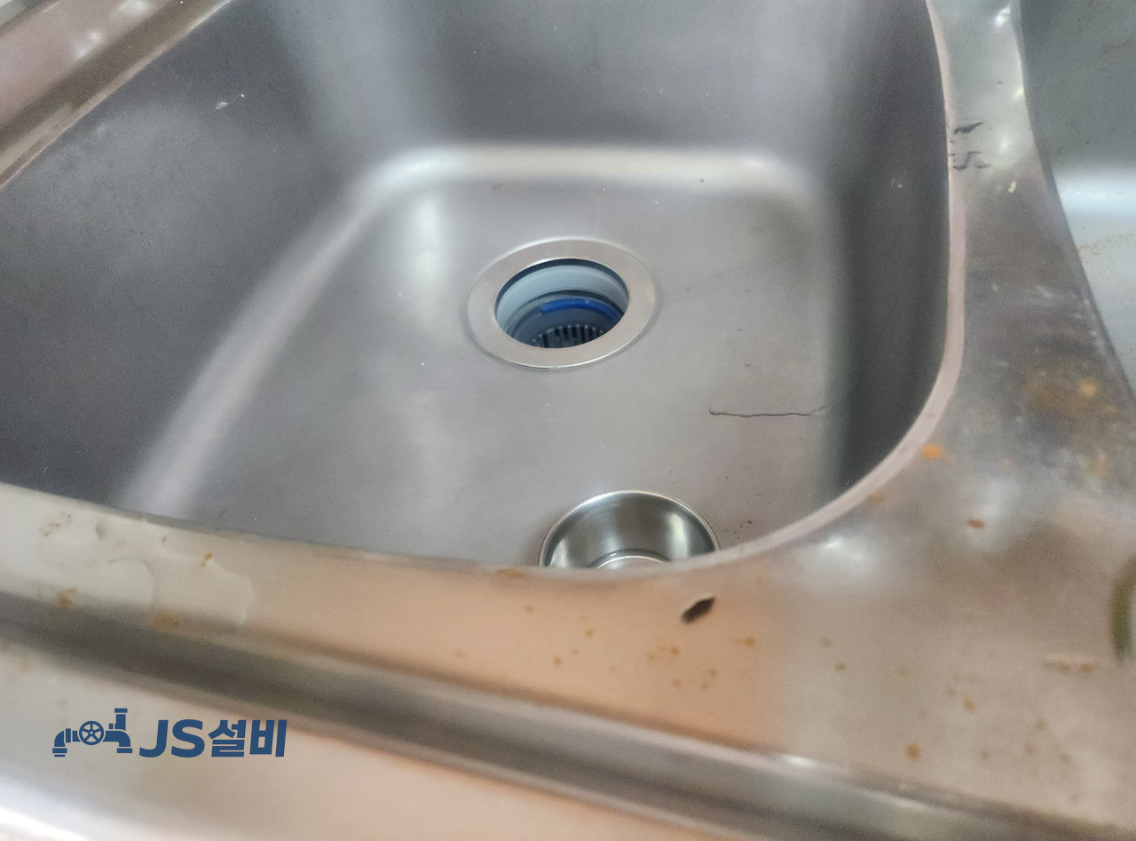 제이에스설비 sink 작업 사진